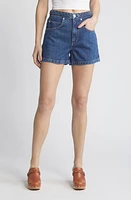 FRAME Braid Detail Denim Shorts Penelope at Nordstrom,