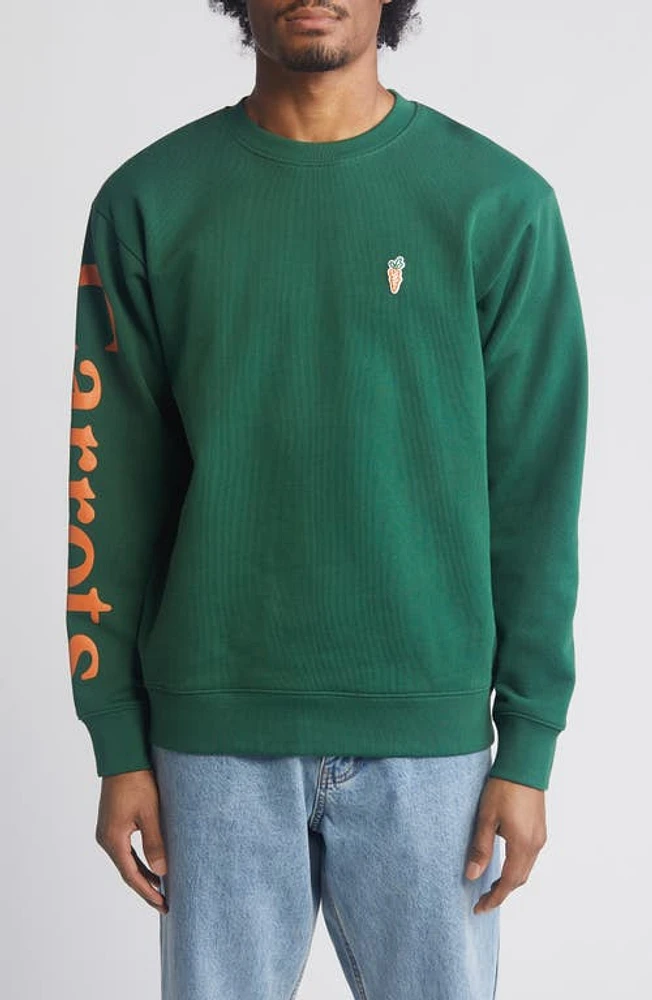 CARROTS BY ANWAR Wordmark Long Sleeve Cotton Graphic T-Shirt at Nordstrom,