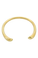 Panacea Satin Open Cuff Bracelet in Gold at Nordstrom