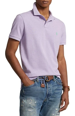 Polo Ralph Lauren Cotton Piqué Pastel Purple Heather at Nordstrom,