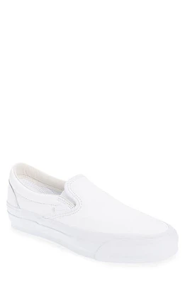 Vans Reissue 98 Slip-On Sneaker Lx Leather White/White at Nordstrom, Women's