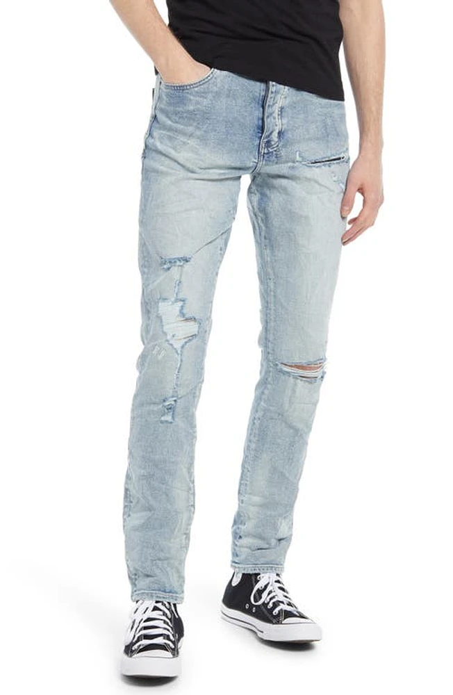 Ksubi Chitch Punk Trashed Slim Fit Stretch Jeans Philly Blue at Nordstrom, X R