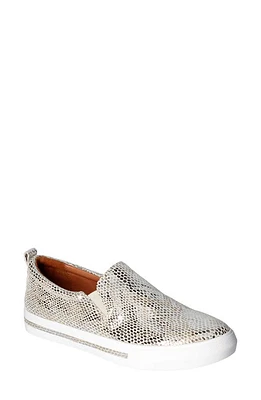 L'Amour des Pieds Kamada Slip-On Silver/Gold at Nordstrom,