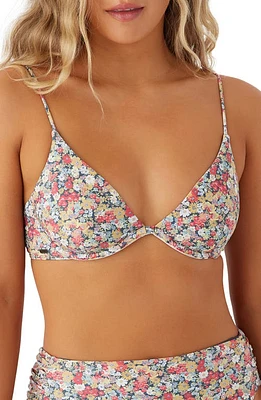 O'Neill Eden Ditsy Honopu Underwire Bikini Top Multi Colored at Nordstrom,