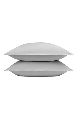 Parachute Set of 2 Brushed Cotton Shams in Mist at Nordstrom