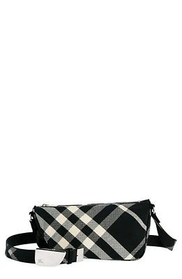 burberry Small Shield Messenger Bag in Black at Nordstrom