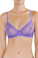 Huit Eclantante Lace Underwire Bra Purple at Nordstrom,