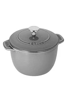 Staub 1.5-Quart Enameled Petite Cast Iron French/Dutch Oven in Graphite at Nordstrom