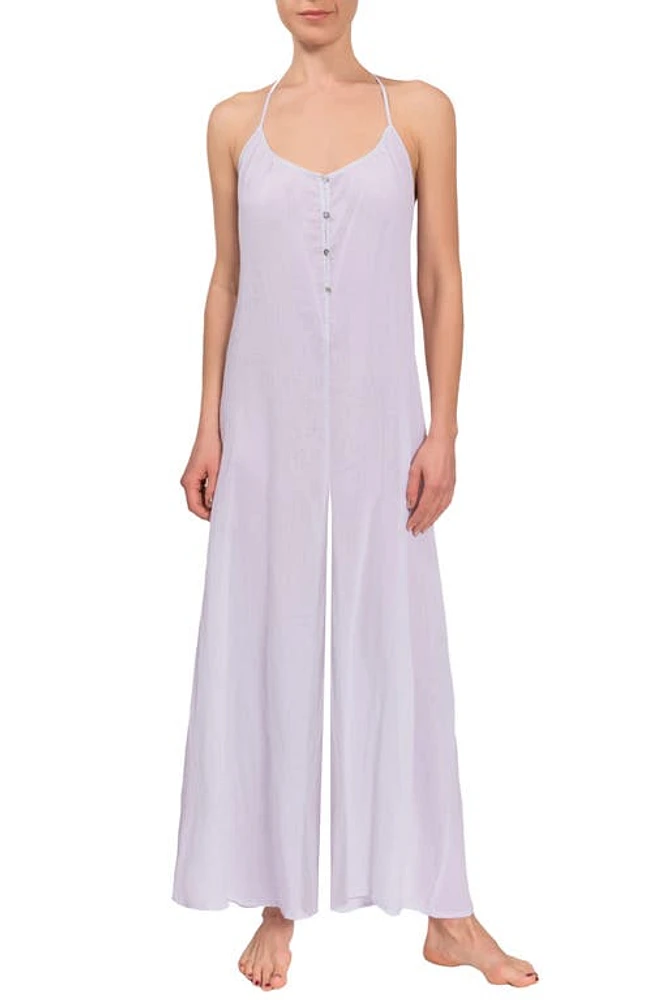 Everyday Ritual Kaitlyn Wide Leg Sleep Jumpsuit at Nordstrom,