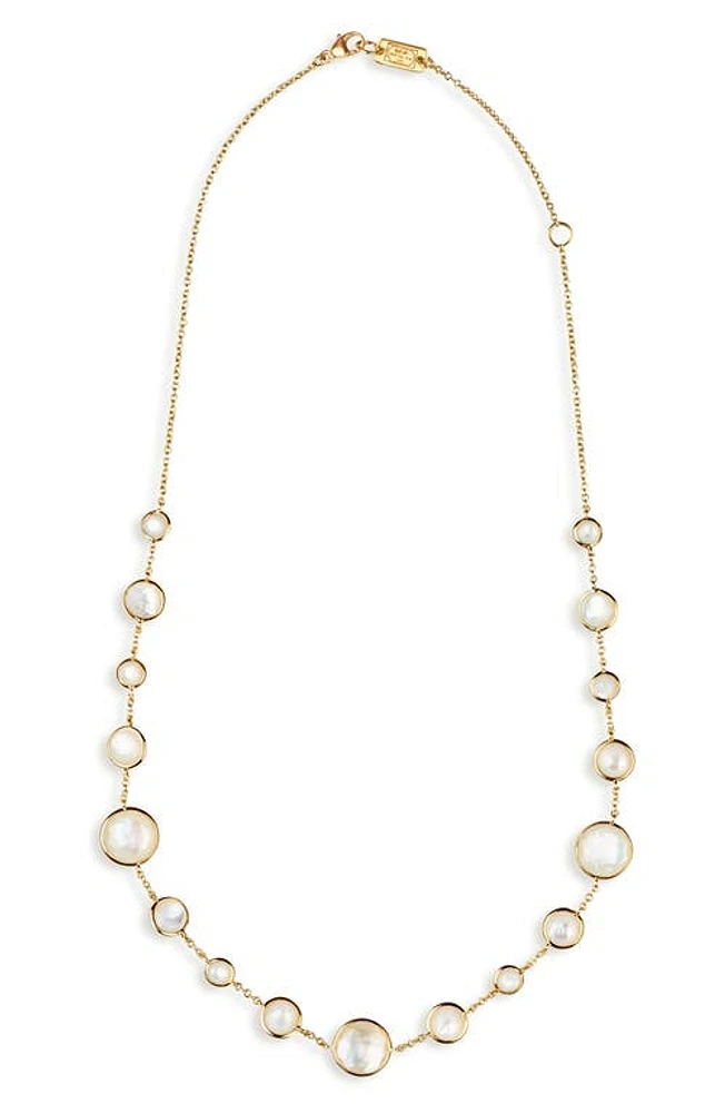 Ippolita Lollipop Lollitini Necklace in Gold/Pearls at Nordstrom, Size 16 In