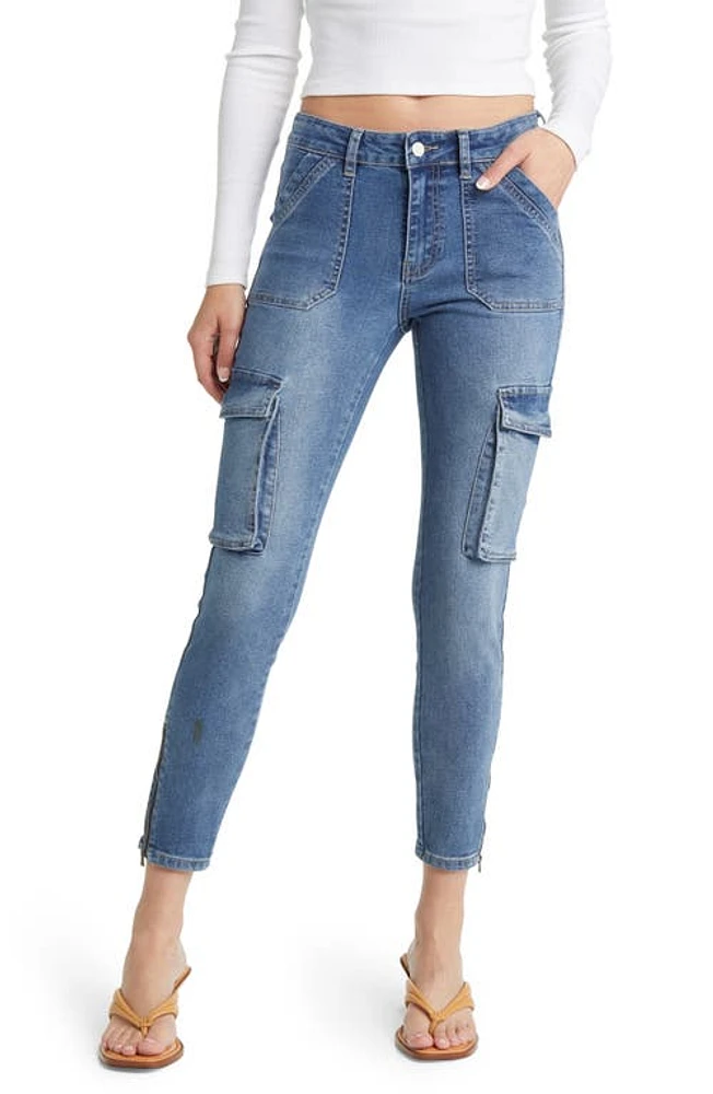 PTCL Cargo Skinny Jeans Indigo at Nordstrom,