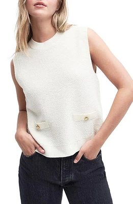 Barbour Charlene Sleeveless Sweater Antique White at Nordstrom, Us