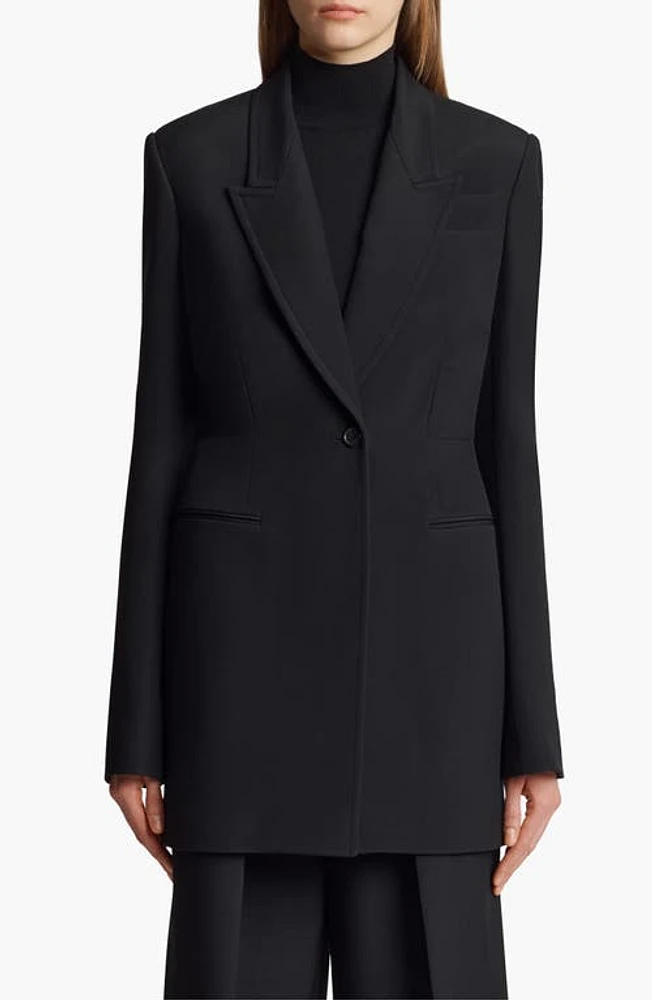 Khaite The Beckett Blazer Black at Nordstrom,