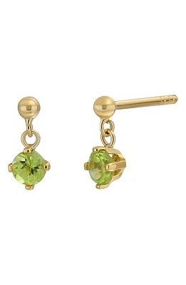 Bony Levy 14K Gold Peridot Stud Earrings in 14K Yellow Gold at Nordstrom