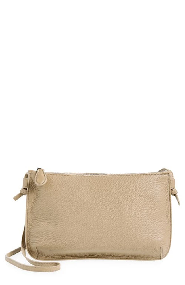 Yvonne Koné Large Leather Shoulder Bag in Rio Stone at Nordstrom