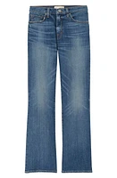 Nili Lotan Distressed Bootcut Jeans Classic Wash at Nordstrom,