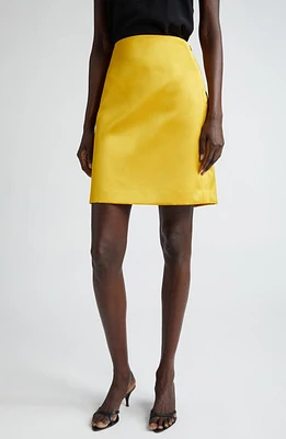 St. John Evening Satin A-Line Skirt at Nordstrom,