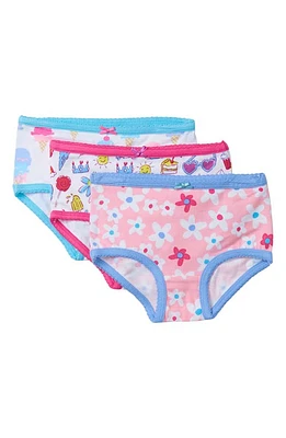 Hatley Kids' Summer Prints 3-Pack Assorted Hipster Briefs White at Nordstrom,