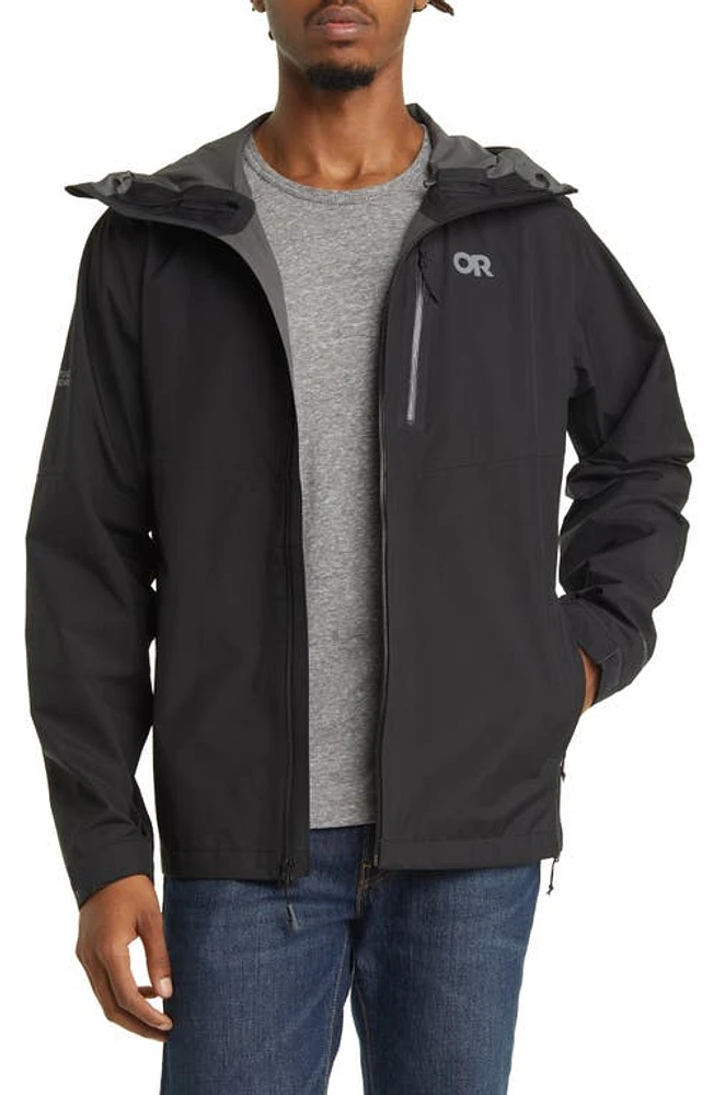 Outdoor Research Men's Foray II Waterproof Jacket Black at Nordstrom,