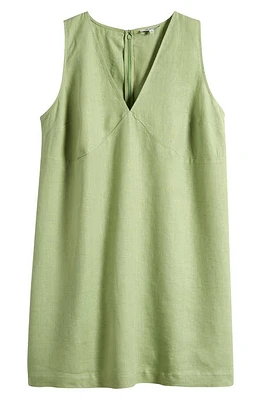 Madewell Ariana Linen Minidress Seedling at Nordstrom