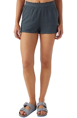 O'Neill Carlie Cotton Double Gauze Shorts at Nordstrom,