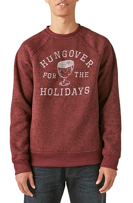 Lucky Brand Hungover for the Holidays Sweatshirt Port Royale at Nordstrom,