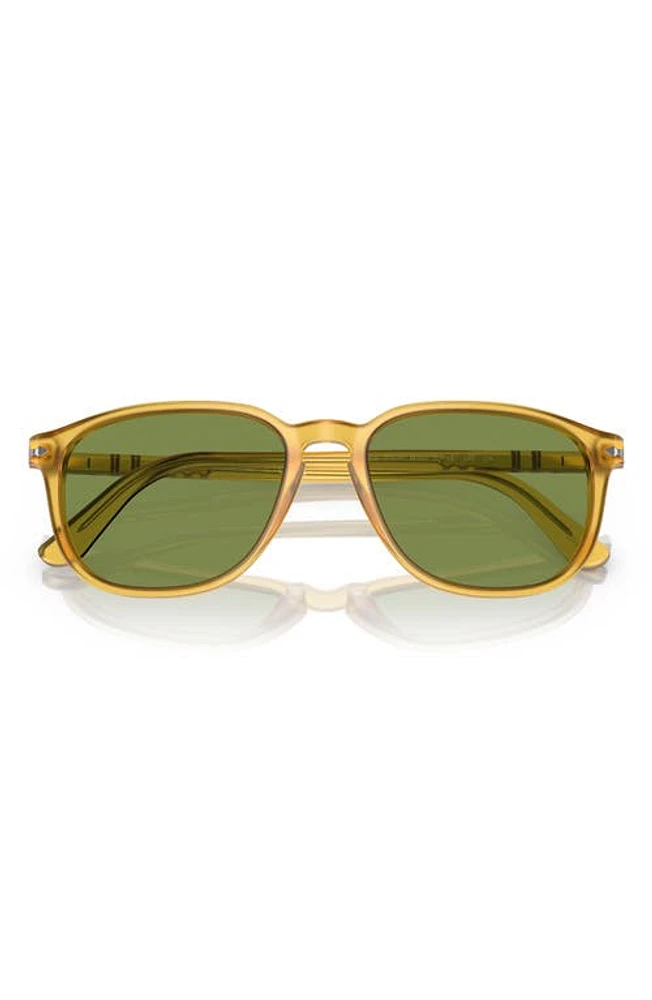 Persol 52mm Square Sunglasses in Dark Green at Nordstrom