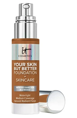 IT Cosmetics Your Skin But Better Foundation + Skincare in Rich Warm at Nordstrom