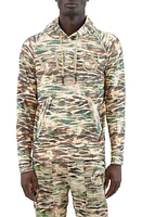 PRPS Drift Appliqué Tie Dye Cotton Graphic Hoodie Camouflage at Nordstrom,