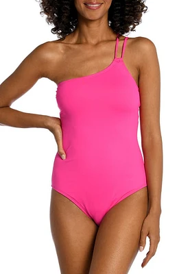 La Blanca Goddess One-Shoulder One-Piece Swimsuit at Nordstrom,