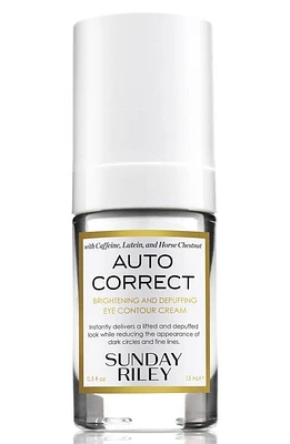 Sunday Riley Autocorrect Brightening and Depuffing Eye Contour Cream at Nordstrom