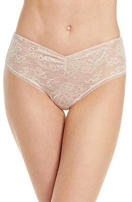 Skarlett Blue Floral Lace Thong Cashmere at Nordstrom,