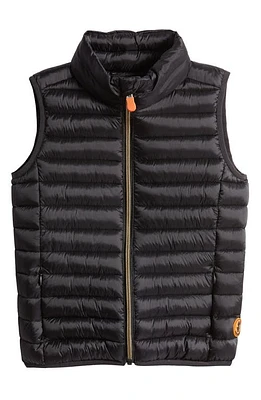 Save The Duck Kids' Ava Quilted Puffer Vest in Black at Nordstrom, Size 16