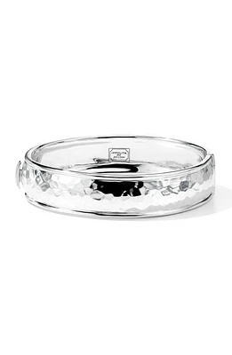 Ippolita Classico Goddess Medium Hinged Bangle in Silver at Nordstrom, Size 2