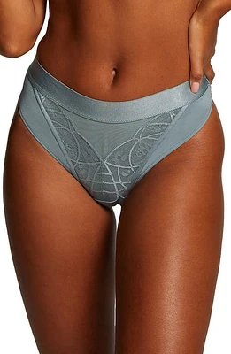 Hunkemöller Luna High Waist Thong Lead at Nordstrom,