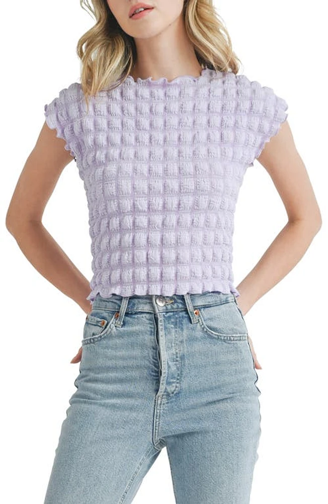 All Favor Bubble Crop Top at Nordstrom,