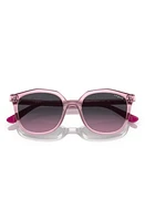 VOGUE Kids' 45mm Gradient Irregular Sunglasses in Purple at Nordstrom