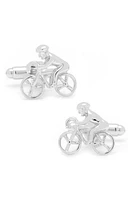 Cufflinks, Inc. Cyclist Cuff Links in Silver at Nordstrom