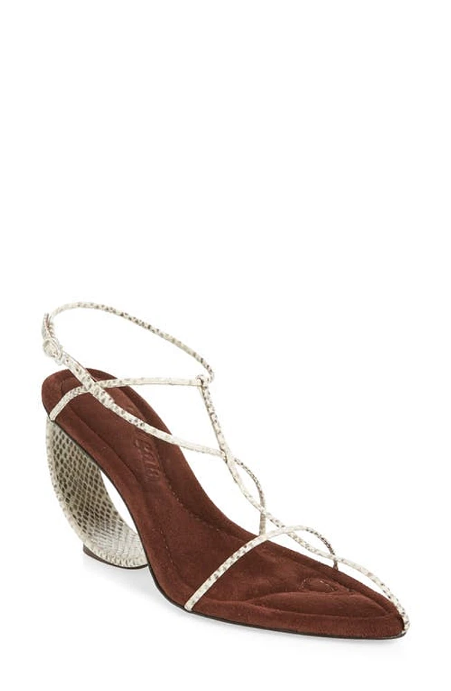 Cult Gaia Novah Sandal Natural Multi at Nordstrom,