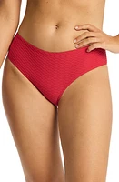 Sea Level Mid Rise Bikini Bottoms at Nordstrom, Us