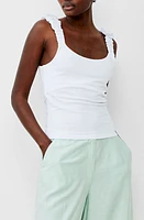 French Connection Rallie Gwyneth Scrunch Strap Tank at Nordstrom,