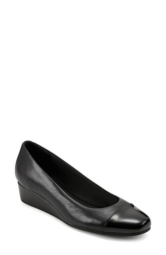 Easy Spirit Gracey Wedge Pump Black at Nordstrom,