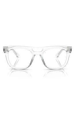 Ray-Ban Phil 54mm Square Optical Glasses in Transparent at Nordstrom