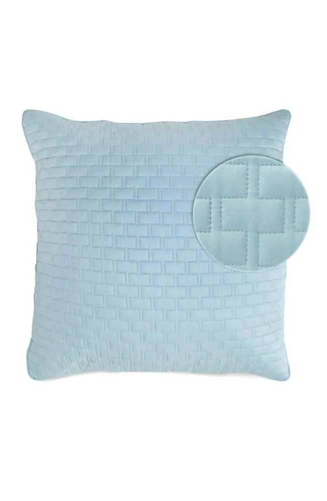 BedVoyage Quilted Euro Sham in Sky at Nordstrom