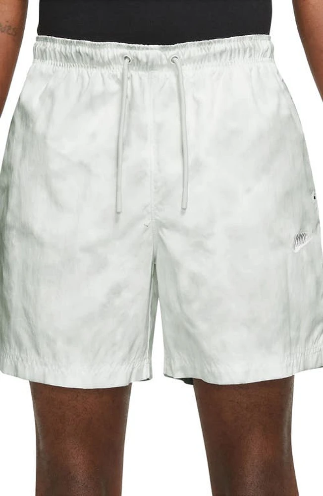 Nike Sportswear Tech Pack Nylon Shorts Light Silver/White at Nordstrom,