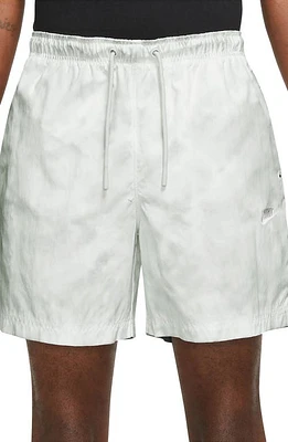 Nike Sportswear Tech Pack Nylon Shorts Light Silver/White at Nordstrom,