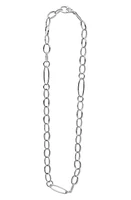 LAGOS Signature Caviar Link Necklace in Silver at Nordstrom