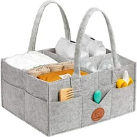 KeaBabies Original 2.0 Diaper Caddy in Classic Gray at Nordstrom