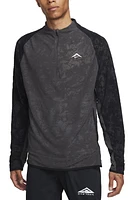 Nike Dri-FIT Half Zip Midlayer Trail Running Top at Nordstrom,