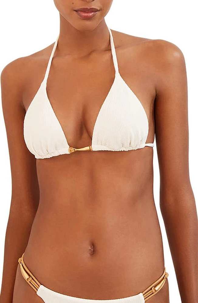 ViX Swimwear Firenze Mandy Bikini Top in White at Nordstrom, Size X-Large